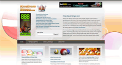 Desktop Screenshot of kingdavidbingo.com